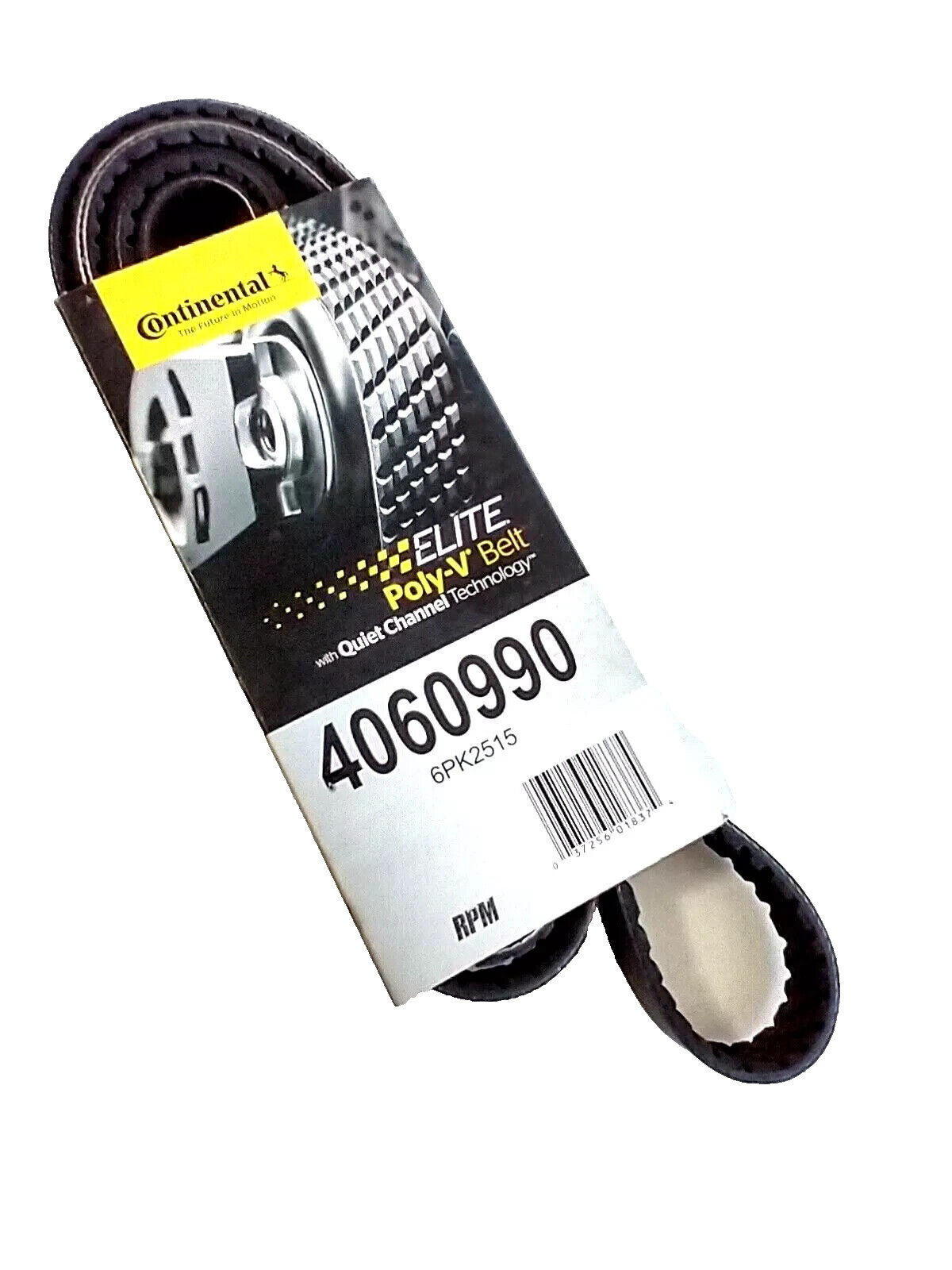 NEW Serpentine Belt Poly-V The Quiet Belt "Gatorback" CONTINENTAL ELITE 4060990