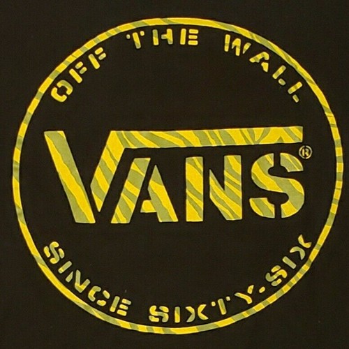 Vans T-Shirt Medium Off The Wall Since 1966 California Circle Logo | eBay