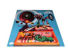 Damon Albarn Autographed Signed Album Gorillaz Song Machine JSA Lp Vinyl Damon Albarn Autographed Signed Album Gorillaz Song Machine JSA Lp Vinyl