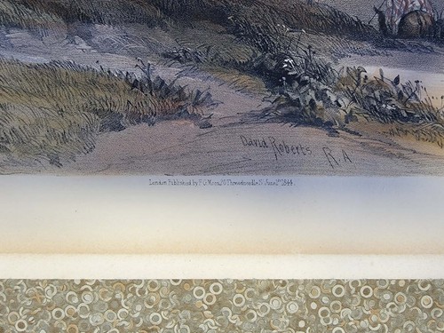 David Roberts, Nazareth, Original Framed Lithograph, 1844, First Standard Proof - Picture 13 of 17