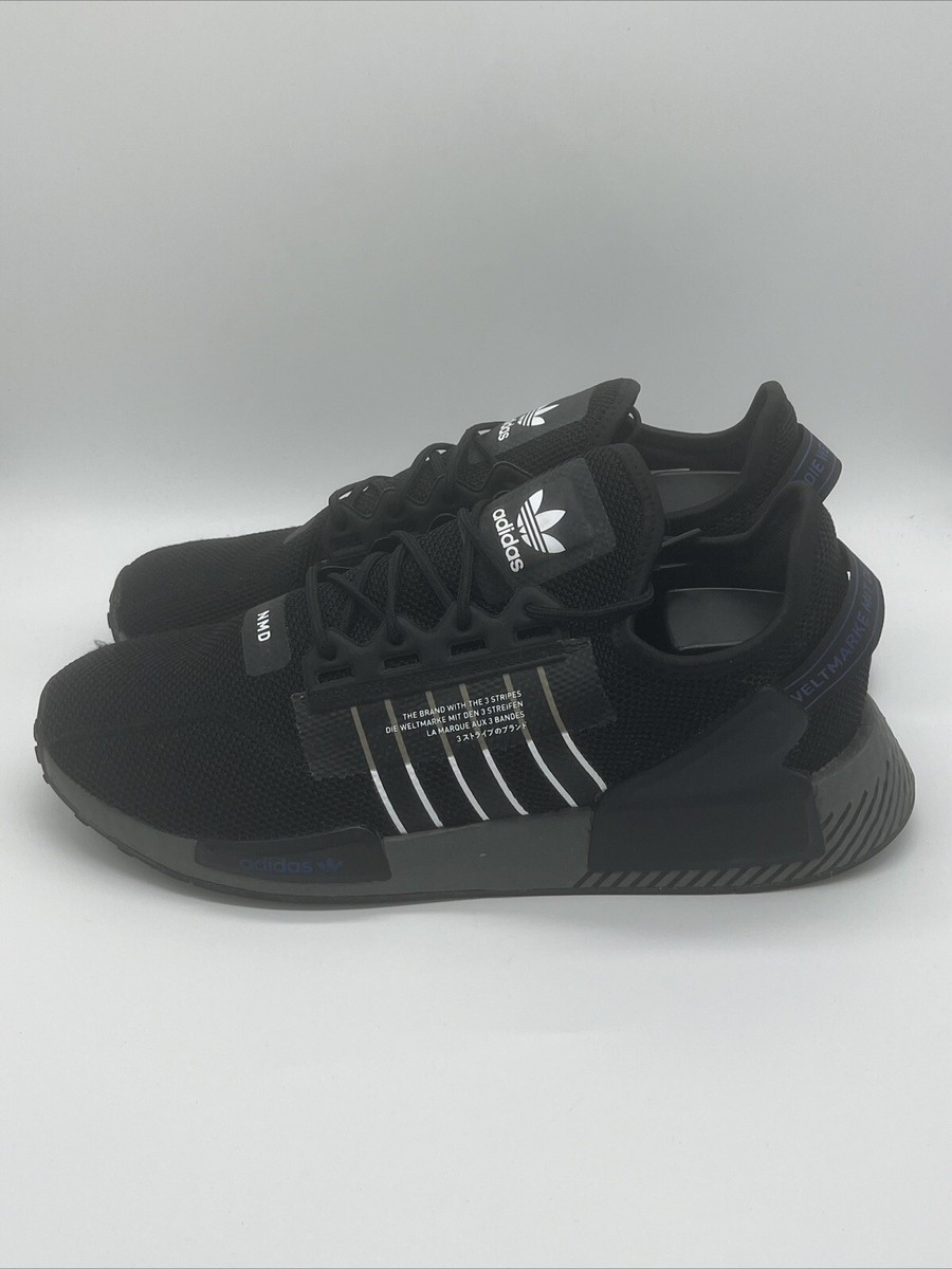 Adidas NMD_R1 V2 Black White (HQ6628) Men's Size 11.5 - Pre-owned