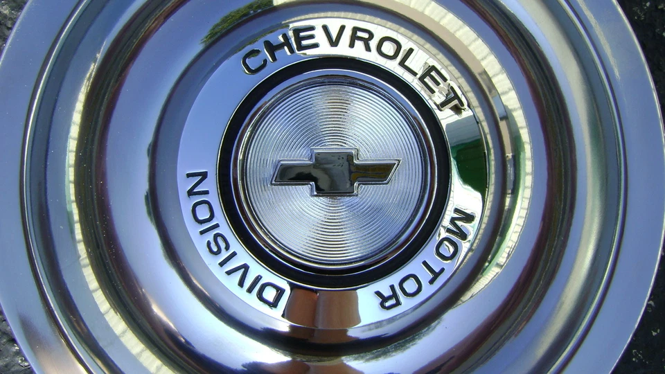 1966 1967 年拉力赛车轮中心平盖 4 件轮毂盖装饰通用授权 OE 风格 — 第 2/4 张图片