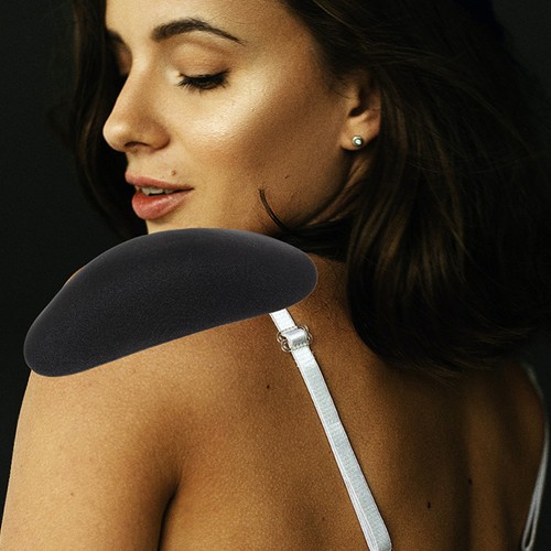 4 Pairs Padded Shoulder Artifact Pads for Suits Miss Self-adhesive Sponge Soft - Picture 5 of 12