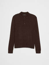 NWT Men's Banana Republic Merino Wool Sweater Polo Size S