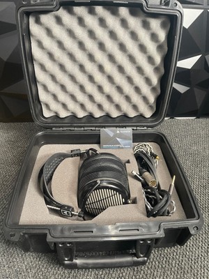 Audeze LCD-MX4 Open-Back Planar Magnetic Wired Headphones - new Dekoni FS pads+