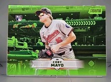 2025 Topps Stadium Club #62 Coby Mayo Lime Green Parallel Baltimore Orioles RC
