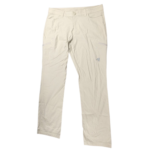 Eddie Bauer First Ascent Nylon Hose Damen 10 Beige Guide Pro Cargo Wandern