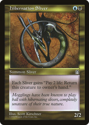 MTG Hibernation Sliver - Stronghold #128 Uncommon
