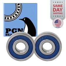  2 6200-2RS Premium Rubber Seal Ball Bearing C3 EMQ, 10x30x9, 6200 2RS 6200rs