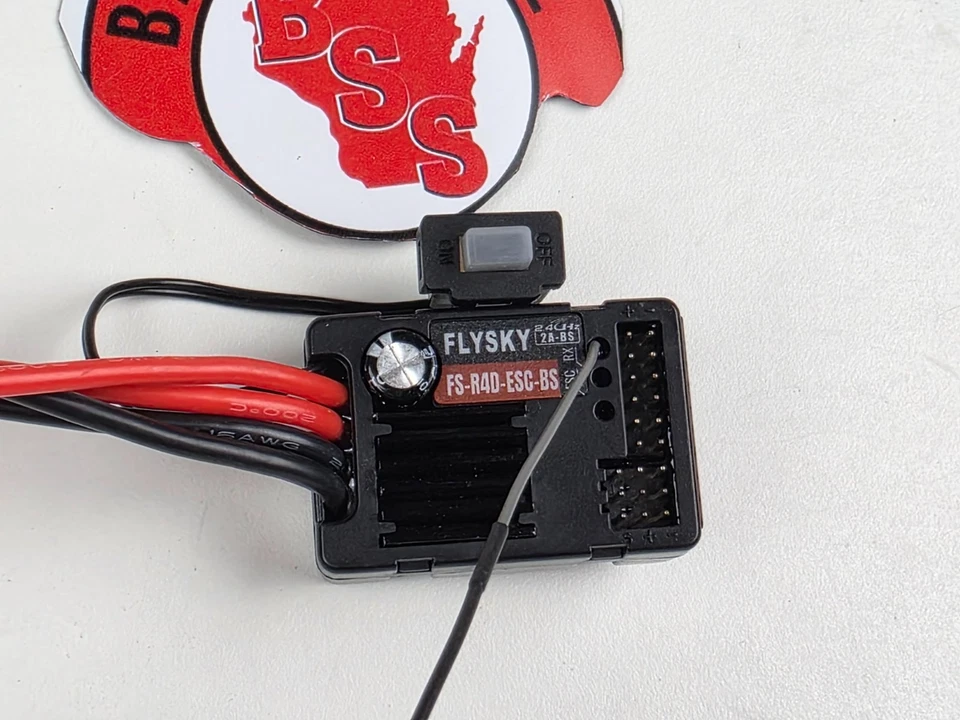 Flysky FS-R4D-ESC ESC Receiver 2 in 1 Element Enduro 1/18 RC Crawler Parts - Image 2 of 4
