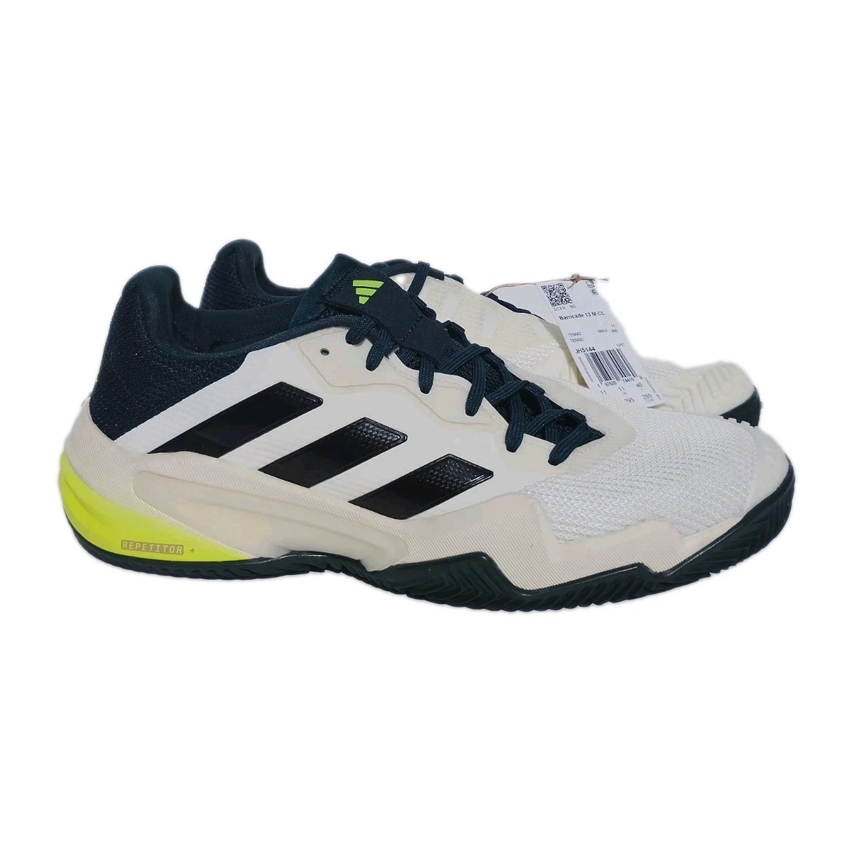 Adidas Barricade 13 Clay Black White for sale | eBay