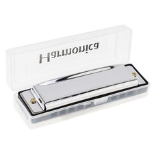 Diatonic 10 Holes C Key Happy Harmonica Mouth Organ for Beginner,Kids, Students