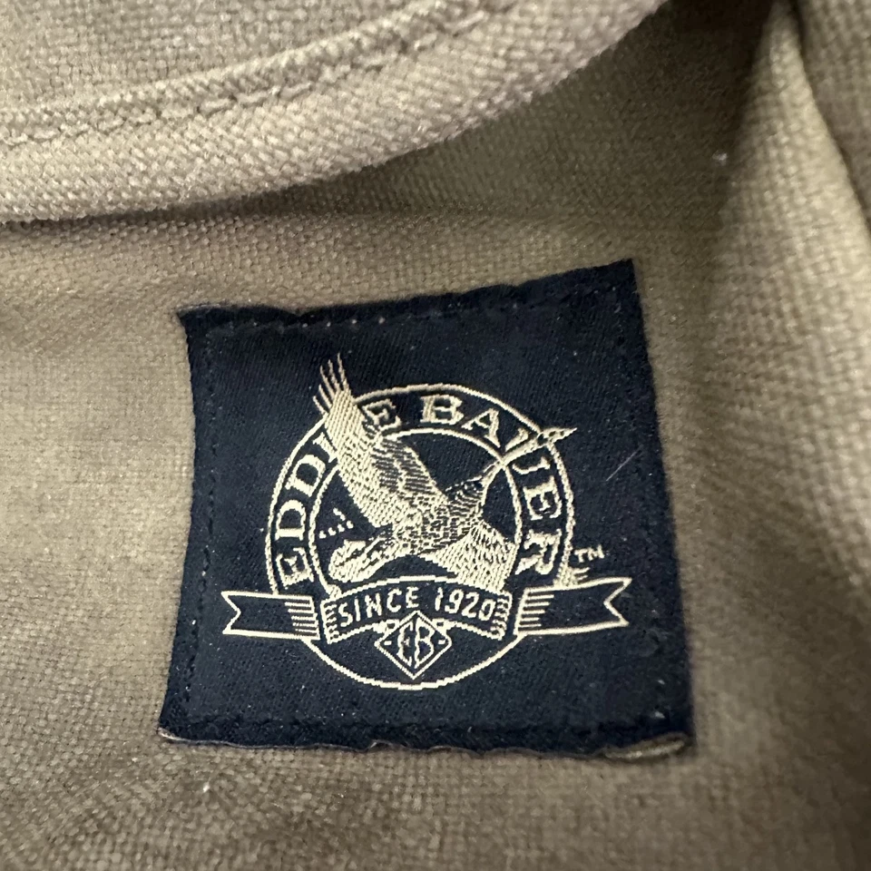 Bolso mensajero de lona Eddie Bauer vintage resistente varios bolsos estilo militar Foto 2 de 4