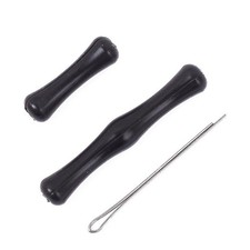 Durevole 2x tiro con l'arco dita in silicone blu BowString Finger Guard Protecto