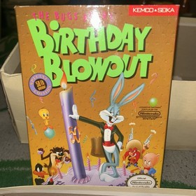 The Bugs Bunny Birthday Blowout (Nintendo Entertainment System, 1990) Caja NES +