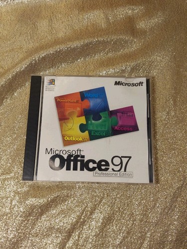 Microsoft Office 97 Professional Edition (CD, 1997) mit CD Key Code
