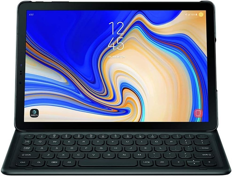 Samsung EJ-FT830UBEGUJ Galaxy Tab S4 Book Cover Keyboard, Black - RETAIL