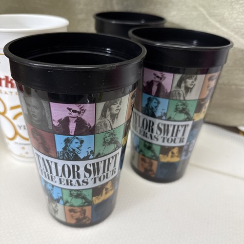 Taylor Swift Die Epochen Tour Film (3) großer Plastikbecher offizielles Kino Merch 32 Unzen - Bild 3 von 4