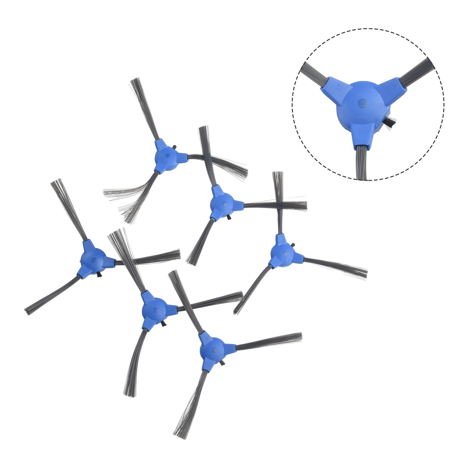 6Pcs Side brush Vacuum Cleaner Spare Parts Replacement Tools High quality