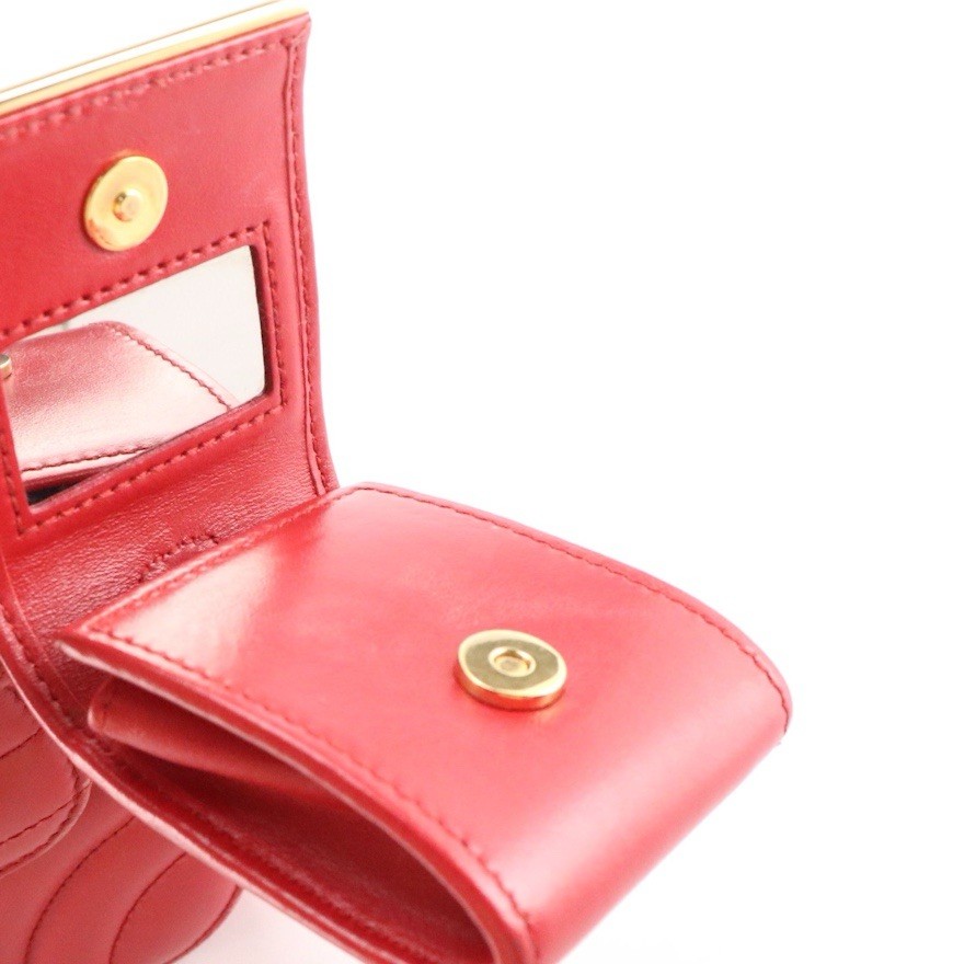 Prada Red Diagramme Quilted Leather Chain Flap Shoulder Crossbody Bag Authentic image 5