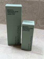 Marini SkinSolutions Benzoyl Peroxide Acne Treatment Lotion 10 Wash 2.5 2oz