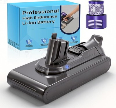 V11 Battery 10000mAh Click in for Dyson V11 V15 Compatible with Extra Absolute