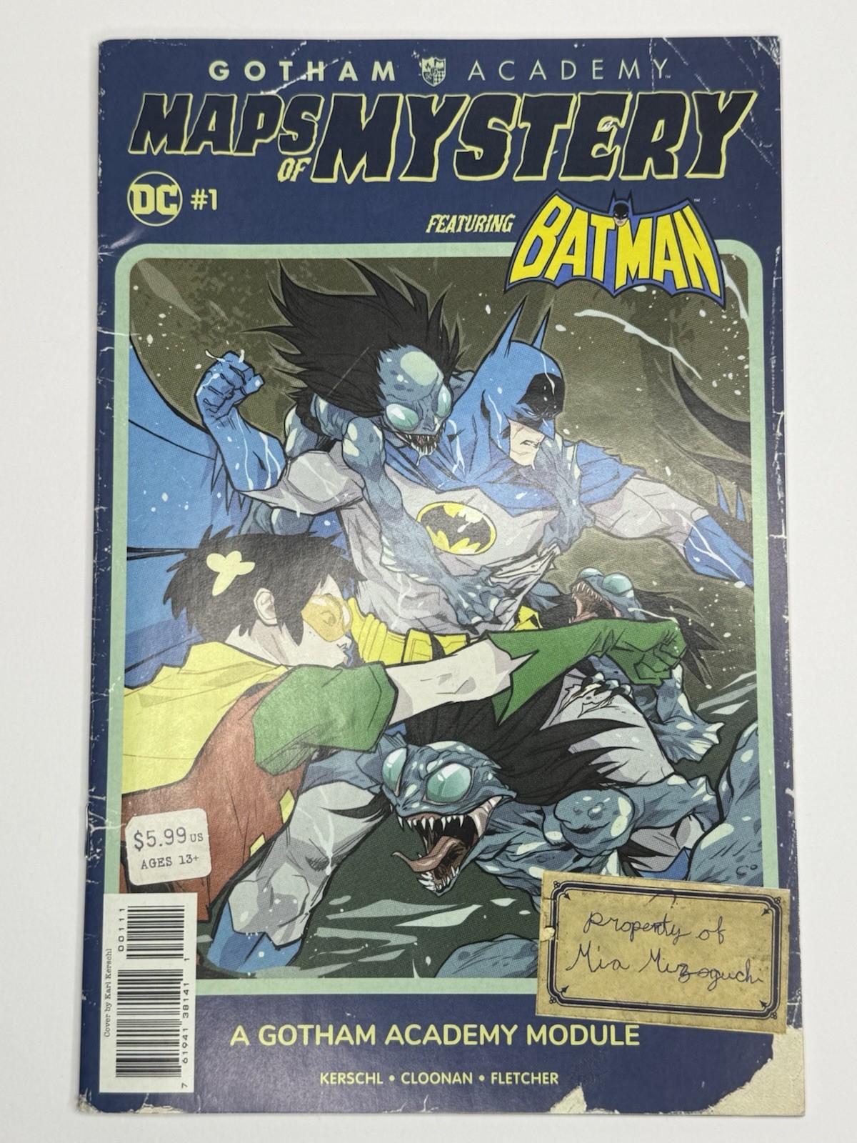 gotham academy Maps Of Mystery Comic Book #1 | eBay