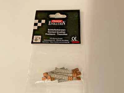 Carrera Evolution 1:32 Schleiferbürsten Beutel mit 10 Stück 26361 NEU