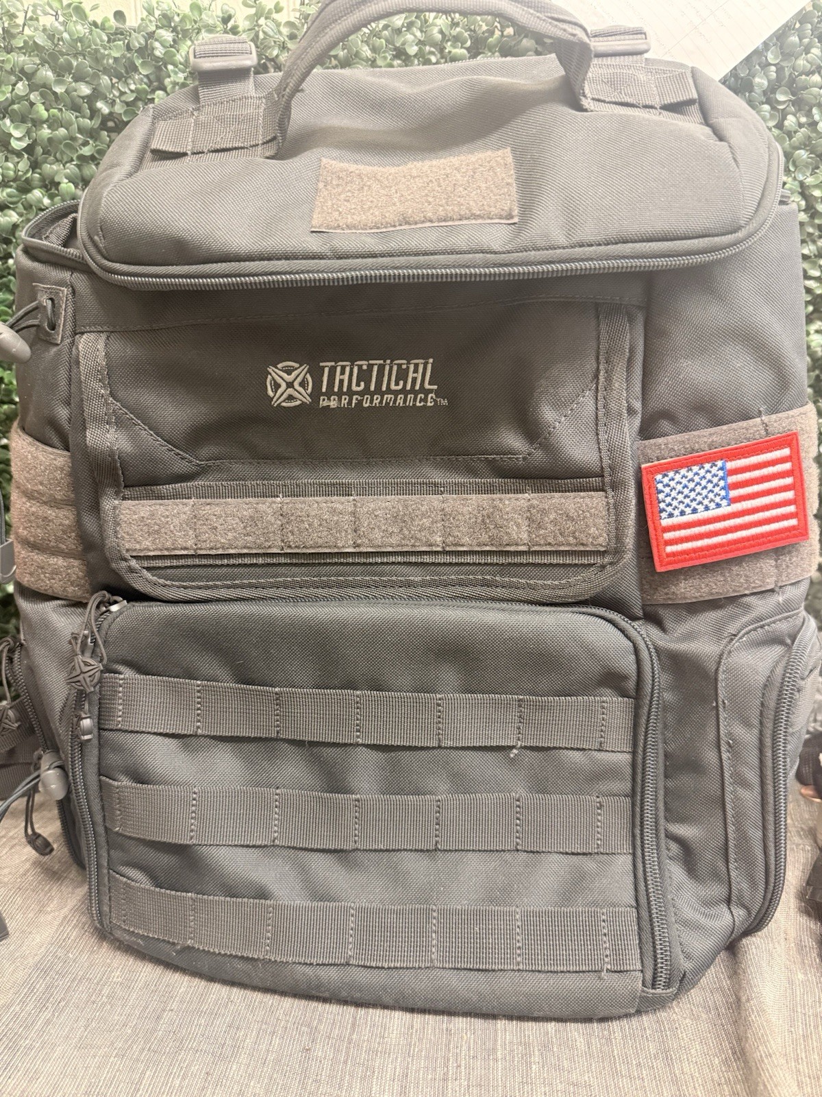 Tactical Performance Gray Backpack Heavy Duty Ran… - image 7
