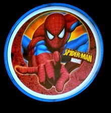 Zak Designs "The Amazing SPIDER-MAN" Marvel, Round 8", Melamine, Child's Plate