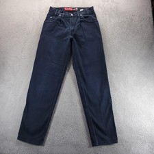 VTG Levis SilverTab Jeans Mens 32x34 Black Loose Tapered Made in USA 90s