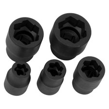 X-Trax 5-piece 3/8 Drive 7/16 to 5/8 Impact B...