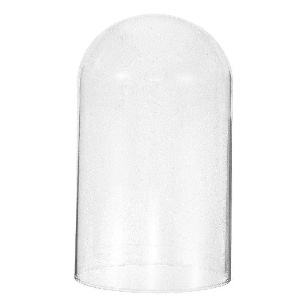 Mechanical Clock Glass Cover Display Dome Cloche Replacement Accessory
