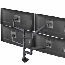 VIVO Pneumatic Quad Ultrawide Computer Monitor Desk Mount for Screens upto 49"