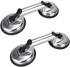 2 Pack Durable Suction Cups with 187 lbs Load Capacity for Glass Handling