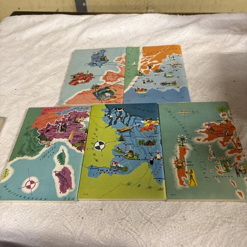 Europe Italy Greece Holland Belgium Vintage Books Around The World - Foto 3 di 3