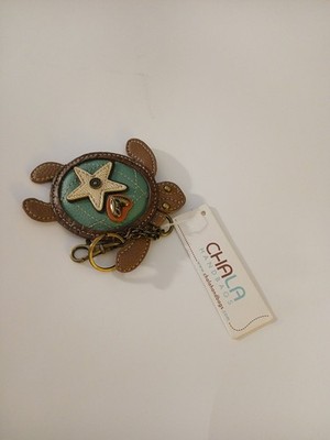 Chala Sea Turtle Key Fob / Coin Purse NWT