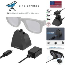 Smart Glasses Charging Dock USB-C for Gen 1/2 Wayfarer Skyler Headliner Portable