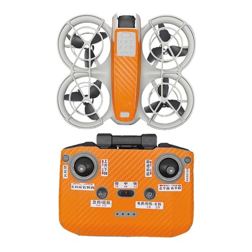 Adesivo PVC skin full sticker antigraffio per DJI NEO drone controller accessori - Foto 10 di 22