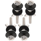 6 Sätze / 4 stücke Toilettensitz Bolzen Schrauben Staby Toilettensitz