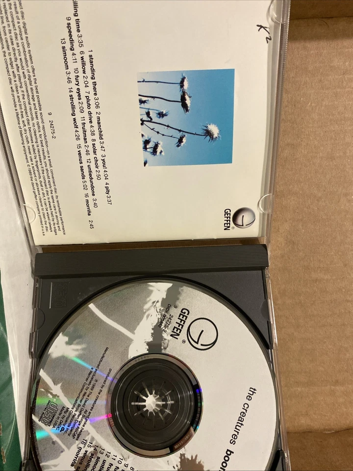 THE CREATURES Boomerang 1989 Geffen CD Siouxsie And The Banshees Foto 3 de 3