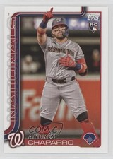 2025 Topps Washington Nationals Andres Chaparro #WSH-5 uk2
