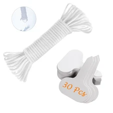 ORIMERC 30 feet Self Watering Wick Cord Automatic Watering Device for Vacatio...