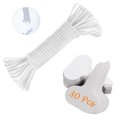 ORIMERC 30 feet Self Watering Wick Cord Automatic Watering Device for Vacatio...