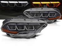 Scheinwerfer Paar Ford Mustang Ab 2018 Bis 2021 Full Led Drl Schwarz - 42044293