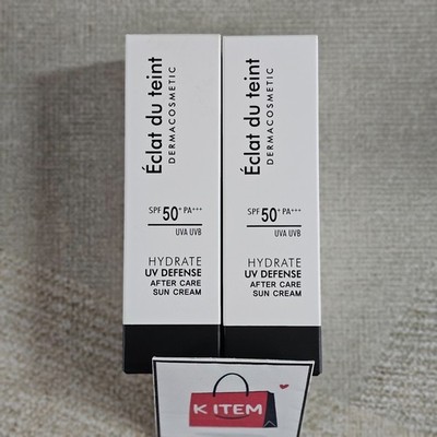 ECLAT DU TEINT Hydrate UV Defense After Care Sun Cream 50ml x 2ea / Tracking