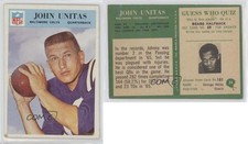 1966 Philadelphia Johnny Unitas #24 HOF