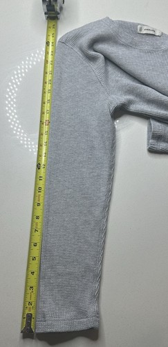 Camiseta térmica Everlane manga larga para mujer talla L gris - Imagen 6 de 7