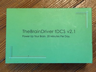 TheBrainDriver tDCS v2.1 Stimulation Device Kit ~ New Open Box ~ Electrotherapy