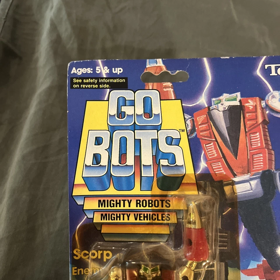Vtg MOC Tonka GoBots Scorp 47 Robot Transformer FREE S&H - Image 4 of 4